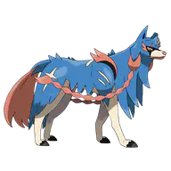 Zacian official Pokemon artwork