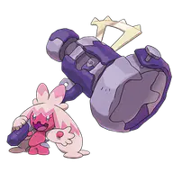 Tinkaton official Pokemon artwork