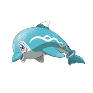 Finizen official Pokemon artwork