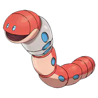 Orthworm official Pokemon artwork