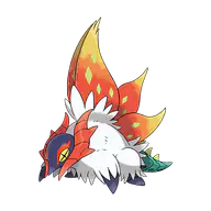 Slither Wing official Pokemon artwork