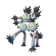 Sandy Shocks official Pokemon artwork