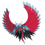 Roaring Moon official Pokemon artwork