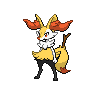 Braixen Pokemon sprite