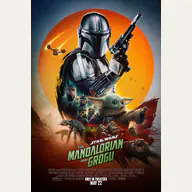 Star Wars: The Mandalorian and Grogu official film poster